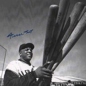 Willie Mays 8x10 signed photo